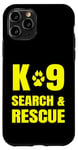 iPhone 11 Pro K-9 Search And Rescue Dog Handler Trainer SAR K9 FRONT PRINT Case