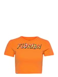T-Shirt Orange Barbara Kristoffersen By Rosemunde