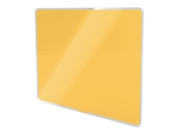 Leitz Cosy - Whiteboard-tavla - väggmonterbar - 600 x 400 mm - tempererat glas - magnetisk - varmt gul
