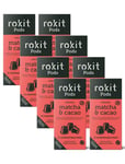 Rokit Pods | Organic Japanese Green Matcha & Cacao | Nespresso Coffee Machine Compatible Pods | Compostable Capsules | Instant Drink | No More Scooping, Whisking or Dust | 110 Pods Multipack Bundle
