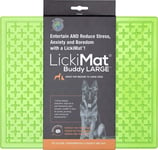 Lickimat LICKI MAT - Dog Bowl Buddy Xl Green 30,5X25,5Cm (645.5382)