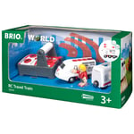 Brio Remote Control Travel Train Play Set 33510 Engine and Carriage for Ages 3+