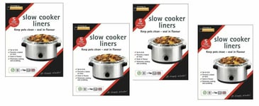 20 X Toastabags Slow Cooker & Crock Pot Food Cooking Liner Liners Cook Meals