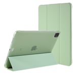 iPad Pro 11" Gen 1/2/3/4 kolminkertainen kotelo - vaaleanvihreä