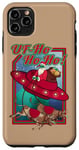 Coque pour iPhone 11 Pro Max Père Noël extraterrestre | Noël OVNI HO HO HO