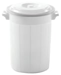 Fodertunna Vit 100L 52x65cm