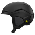Giro Tenet MIPS Ski Helmet - Snowboard Helmet for Men, Women & Youth - Matte Black- M (55.5-59cm)