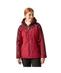 Regatta Womens Winter Calderdale Waterproof Insulated Coat - Red - Size 14 UK