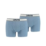 Levi's Men's Levi's Vintage Heather Men's Briefs (Pack of 2) Boxer shorts, Light Blue, M UK