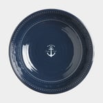 Marine Business Djupa melamintallrikar Sailor Soul, non-slip, blå, 22 cm, 6-pack