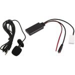 Eosnow - Adaptateur de cable Audio Aux pour autoradio RD4, Bluetooth 12 broches, remplacement pour citron C2 C3 C4 C5 C6 C8 avec Microphone