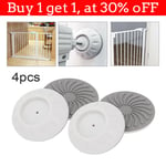 Safety Wall Guard Pads 4 PCS of Pressure Fit Stair Gate Wall Saver Baby Pet Cup