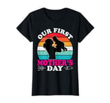 Baby's First Mother's Day Matching Women Baby, Mother's Day T-Shirt