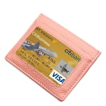 Plånbok med RFID-skydd och plats för ID-kort/ kreditkort Rosa