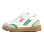 Kickers Kouic Sneaker, White Grey Green, 2.5 UK
