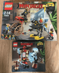 LEGO 70629 & 70606  Ninjago Piranha Attack Spinjitzu Training ~NEW Lego sealed~