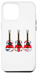 iPhone 12 Pro Max Acoustic Guitar UK Flag, Guitarist British Musician Britain Case