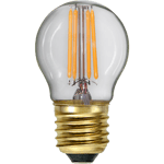 Star Trading E27 Klot klar 4W 350lm 2100K Soft Glow