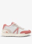 Lacoste L-spin Deluxe Trainers - White/pink, White, Size 6, Women