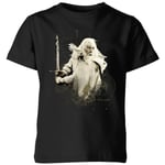 The Lord Of The Rings Gandalf Kids' T-Shirt - Black - 5-6 Years - Black