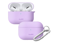 Laut HUEX PASTELS - Fodral för hörlurar - polykarbonat - violett - för Apple AirPods Pro