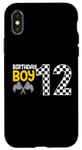 iPhone X/XS Retro Speedy Racer Boy 12 Sporty Kid 112th Birthday Case