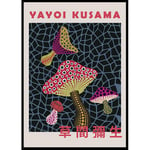 Gallerix Poster Infinity Mushrooms Yayoi Kusama 50x70 5167-50x70