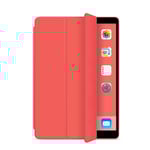 Läderfodral med ställ, iPad Mini 1/2/3, röd