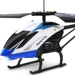 MIEMIE RC Helicopter With Gyro 3.5-Channel Remote Control Toy And LED Light Mini Indoor Hobby Flying Blades Replace Included Plane For Kids Adults Beginners Easter Xmas Gifts