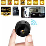 Mini Espion, caméra cachée WiFi 32G 1080p avec caméra de Surveillance de sécurité à Domicile de Vision Nocturne, caméra bébé Miniature et détection