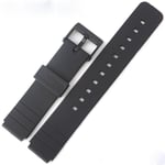 Casio Klockarmband MQ-58 / 24 59 76 98 104 Plast Svart 16mm