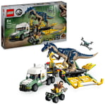 LEGO Jurassic World Mission Allosaurus Transport Truck 76966