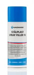 Hagmans Stålplast Spray filler 1K - Sprutspackel 400 ml