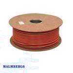 LED kabel 2x0,75mm svart/orange - Metervara