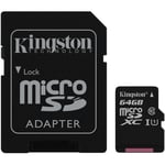 KINGSTON 64GB Micro SD Card TF Memory For NEXTBASE 622GW 522GW 322GW Dash Cam