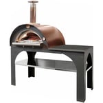 Pizza Party Vedeldad Pizzaugn 80x60 cm. Koppar