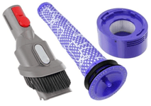Filter Kit for DYSON V7 Vacuum Pre + Post Motor Filters + Combination Brush Tool
