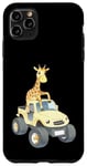 Coque pour iPhone 11 Pro Max Cadeau amusant en forme de girafe pour homme, femme, enfant