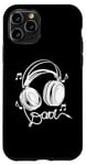 iPhone 11 Pro Headphone Dad BPM Addict EDM Raver Rapper Hip Hop Beat Maker Case