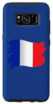 Coque pour Galaxy S8 France Drapeau Paris Femme Décoration Hommes Enfants France