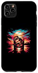 Coque pour iPhone 11 Pro Max Whisky Sunset - Vintage Bourbon Scotch Whisky On Ice Lover