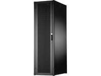 Digitus Nätverksskåp Hyper Pro 19" 42U Rack 600X1000, Perforerad Frontdörr, Svart, 1000Kg