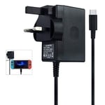 Nintendo Switch Switch Mains Adaptor / Adapter Charger Plug UK - Brand New