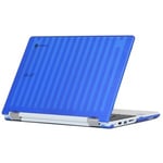 mCover Hard Shell Case compatible with Acer 13.3" Chromebook R13 CB5-312T Convertible Laptop (Not for any other models) - Blue