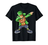 St Patricks Day Dabbing Leprechaun Boys Kids Men Dab T-Shirt
