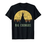 Big Chungus Retro Vintage Sunset Meme Video Game T-Shirt