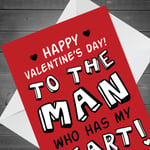 Valentines Cards For Him MAN Perfect For Boyfriend Husband LOVE Card Keepsake