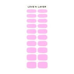 Love'n Layer Solid Light Purple Självhäftande nagellack