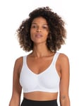 Dorina Flex Soutien-Gorge Sport BH Femme, Blanc, 80C (Taille Fabricant 95C)