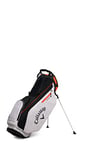 Callaway Sac de Golf avec Support pour Parcours de Golf (Noir/crème/Orange)